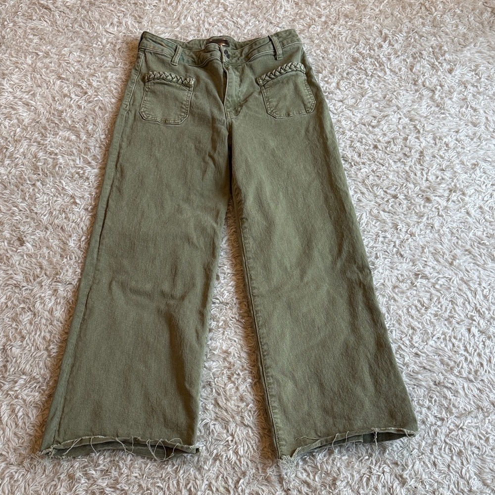 Kut From the Cloth Meg High-Rise Jeans with Braid Pockets